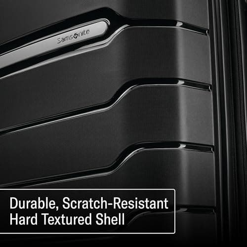 Samsonite Freeform Hardside Carry-On Luggage with Spinner Wheels - Hardshell Suitcase - TSA, Airline-Approved - Expandable Hard Shell, Smooth Rolling Wheels for Lightweight Travel – Black 7