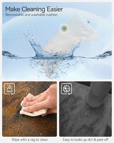 FourFurPets 72.4" Modern Cat Tower for Indoor Cats - Multi-Level Condo With Caves, Tall Tree With Scratching Board, Wooden Tower With Large Perch, Removable Pads, Rustic Brown 6