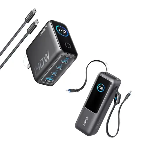 Anker Laptop Power Bank Laptop Charger (Black)