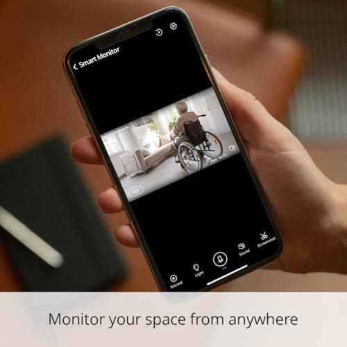 I Brand AI Powered 1080P HD Smart Security Camera – Wi‑Fi Indoor Surveillance with Motion Detection Alerts, Two‑Way Audio, Night Vision, Remote Viewing via App – Pet & Baby Monitor 5