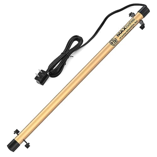 MAXSafes Gun Safe Dehumidifier Rod, Dry Rod - Easy Installation Plug-in Electric Dehumidifier Eliminates Moisture for Gun Safes & Cabinets, ETL Approved (18in)