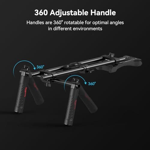 SMALLRIG Universal Basic Camera Shoulder Mount Kit for DSLR, Mirrorless, and Small Camera Shoulder Rig - 2896 7