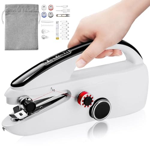 Handheld Sewing Machine, Mini Hand Sewing Machine, Portable Sewing Machine for Beginners