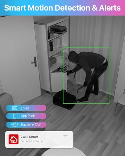 ZOSI 4 Pack 1080P 1920TVL HD-TVI Dome Security Cameras,Night Vision,2MP Indoor Outdoor Home Surveillance CCTV Camera for 1080P/5MP/4K TVI Analog DVR 6