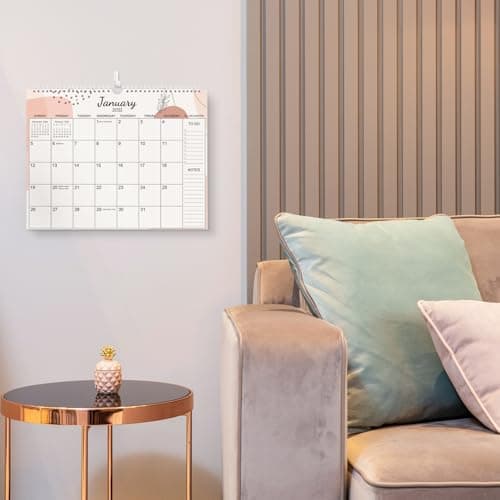 SKYDUE Wall Calendar 2024, Jan. 2024 to Jun. 2025, Calendar 2024-2025, 18 Months Hanging Monthly Calendar,14.5 x 11.5, Sketch 8