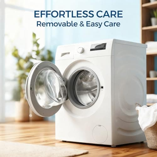 LovingLeashes Premium Dual Layer 4 Inch Memory Foam Mattress Topper, 2 Inch Gel Memory Foam and 2 Inch Pillow Top Mattress Pad Cover for Back Pain, Extra Thick Comfort Support（Queen 60"x80"） 8