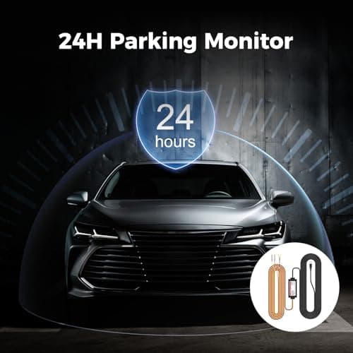 PRUVEEO Smart Acc Hardwire Kit for Dash Cam, Enables Parking Mode Monitor, Converts 12V-30V to 5V/3A, Low Voltage Protection, LED Indicator, Applicable to D90-4CH… 6