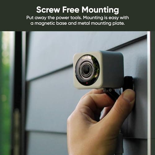 WYZE Cam v4 (Latest Model), 2.5K AI Security Camera, Indoor/Outdoor Cameras for Home Security, Baby Monitor & Pet Camera, Vibrant Color Night Vision, No Subscription Required, Free Expert Help 9