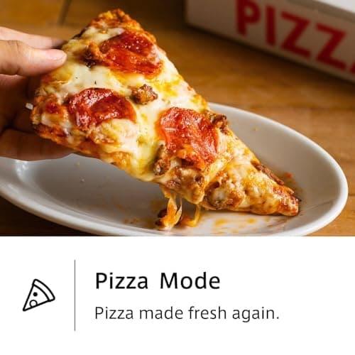 BALMUDA The Toaster | Steam Oven Toaster | Compact Size 14.1" W x 12.6" D x 8.2" H | 5 Cooking Modes: Sandwich Bread, Artisan Bread, Pizza & Pastry, Oven | Baking Pan Included | US Version | Black 5