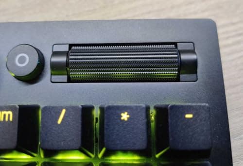 Razer BlackWidow V3 Mechanical Gaming Keyboard: Green Mechanical Switches - Tactile & Clicky - Chroma RGB Lighting - Compact Form Factor - Programmable Macro Functionality - USB Passthrough (Renewed) 5
