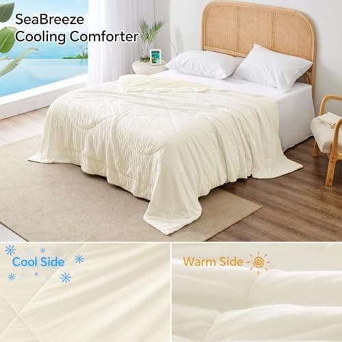 ChiXpace Cooling Comforter Full/Queen Size - Lightweight Summer Comforter for Hot Sleepers and Night Sweats, Q-Max 0.45 with Japanese Arc-Chill Cold Tech Fabric, Cooling Blanket Grey 5