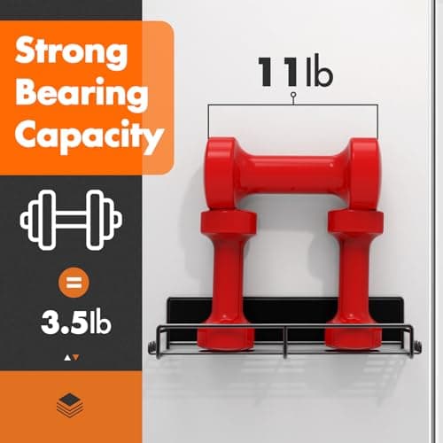 SUNALLY Magnetic Spice Rack for Refrigerator, 4 Pack Magnetic Fridge Shelf with Hooks, Spice Organizer Shelf for Kitchen Organization and Storage, Seasoning Organizer Gadgets for Metal Surface 6