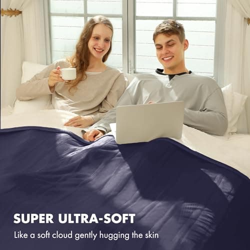 VELLUBAM Heated Blanket Queen Size 84" x 90" - Warm Flannel Sherpa Electric Blanket with Dual Control for Home, 5 Heating Levels & 10 Hours Auto Off, Overheat Protection (Purple) 7