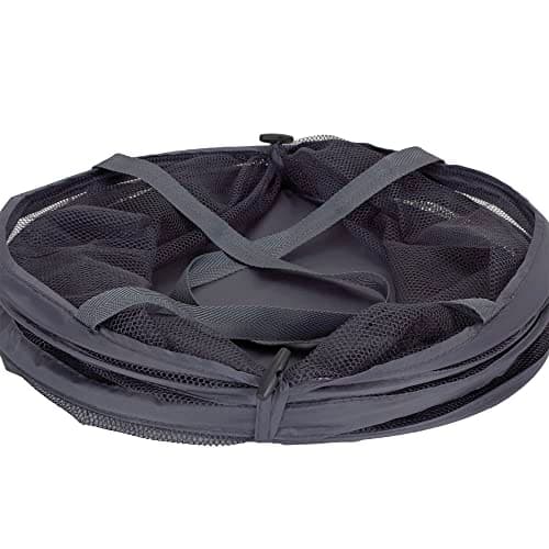 Household Essentials 2027-1 Pop-Up Collapsible Mesh Laundry Hamper | Charcoal 5