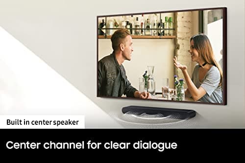 SAMSUNG HW-S50B/ZA 3.0ch All-in-One Soundbar w/Dolby 5.1, DTS Virtual:X, Q Symphony, Built in Center Speaker, Adaptive Sound Lite, Bluetooth Multi Connection, 2022 Black 7