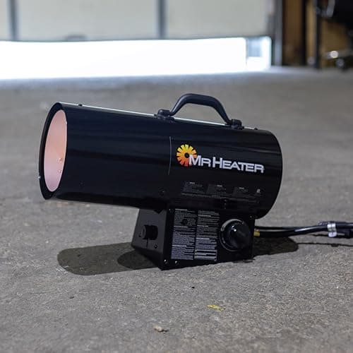 Mr. Heater 60,000 BTU Forced Air Propane Space Heater with 10 ft. Hose and Regulator 3