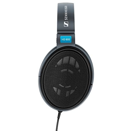Sennheiser HD 600 - Audiophile Open-Back Dynamic Wired Headphones Over Ear with Natural Soundstage and Premium Comfort for Music Lovers, Open Metal Earpiece Covers, Black 8