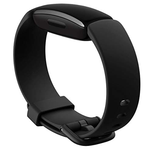 Fitbit Inspire 2 Health & Fitness Tracker with a Free 1-Year Fitbit Premium Trial, 24/7 Heart Rate, Black/Black, One Size (S & L Bands Included) 5