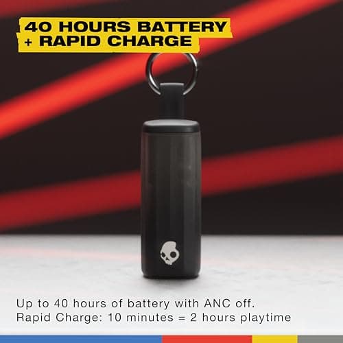 Skullcandy Method 360 ANC Wireless Earbuds, Sound by Bose, Bluetooth Headphones, Premium Noise Cancelling, Up to 40 Hrs Battery, Sweat and Water Resistant, Microphone for iPhone Android - True Black 6