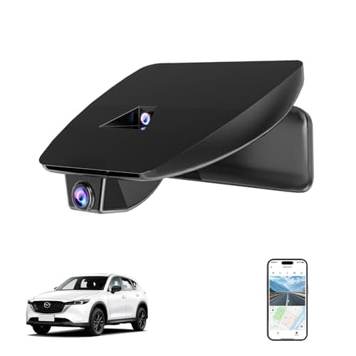 4K Dash Cam for Mazda CX-5 & CX-9 2018-2025 2.5S Select Preferred Carbon Edition Plus Turbo Signature Touring Signature Grand Touring Sport,64GB Card
