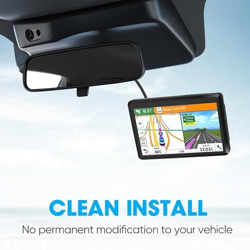 Dash Cam Power Adapter,(10P Type C)Fit Chrysler,Dodge Ram 1500/2500/3500,Jeep Cherokee/Grand Cherokee/Compass/Wagoneer,Connect Auto-Dimming Rearview Mirror,Power Adapter Cable for Dashcam Camera 8