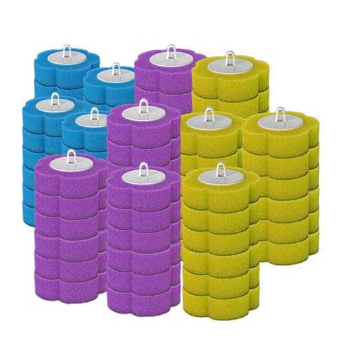 Disposable Toilet Brush with 48 Refill Heads and Holder– Includes Storage Caddy&Toilet Bowl Wand, Wall-Mount Scrubbing Toilet Brush Bathroom Cleaning Kit (1 Wand+48 Refills) 9