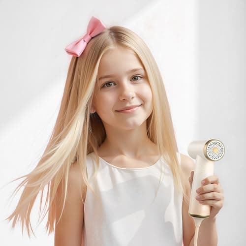 COSHARE Travel Hair Dryer, 110000 RPM High-Speed Brushless Motor, 200g Compact Travel Blow Dryer for Fast Drying, Smart Thermo-Control, Lightweight, Low Noise, Sandy Khaki 7