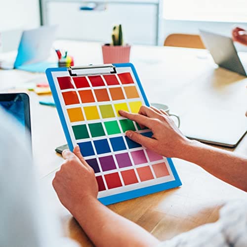 Clipboards, HERKKA 15 Pack Plastic Clipboards Low Profile Clip Standard A4 Letter Size, Office Supplies Classroom Supplies 7