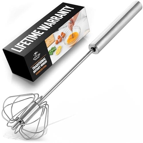 Push Action Egg Whisk