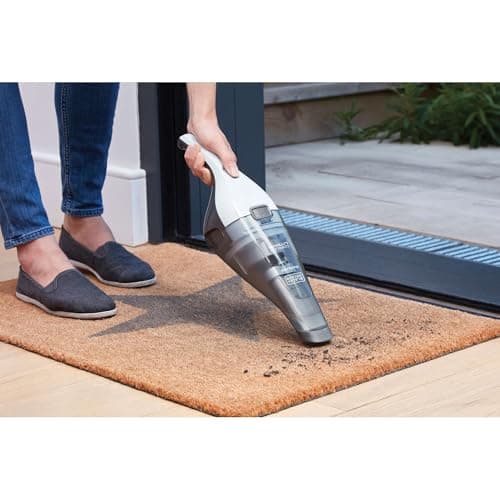 BLACK+DECKER dustbuster Cordless Handheld Vacuum, Portable Car Vacuum Cordless Rechargeable, Wall Mount, Strong Suction QuickClean (HNVC215B10) 12