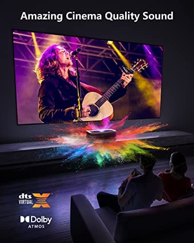 AWOL VISION LTV-3000 Pro 4K UHD Ultra Short Throw Triple Laser Projector with Dolby Vision & Atmos, Active 3D, 150", HDR10+, UST Laser TV Projector (LTV-3000-DE) 8