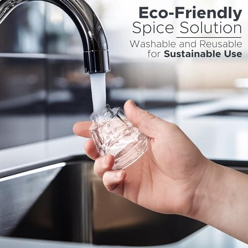 Crafts Central Plastic Mini Salt and Pepper Shakers For Party’s, Restaurants and Wedding’s - 24 Pcs (White) 8