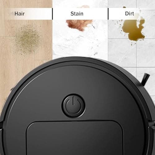 Robot Vacuum and Mop Combo,Robot Vacuum Cleaner with Wireless, Strong Suction, Easy to use, Robot Vacuum Cleaner Ultra-Thin, Very Suitable for Hard Floors, pet Hair, Low Pile Carpet 5