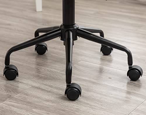 Roundhill Furniture Eldon Diamond Tufted Adjustable Swivel Office Chair, Yellow 10