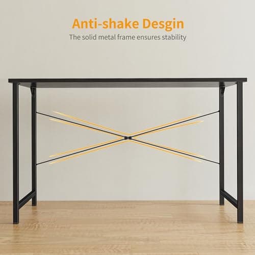 Cubiker Small Computer Desk, 32 inch Home Office Kids Desk for Bedroom and Small Spaces, Modern Simple Cheap Table for Studying, Writing, Working, Black 7
