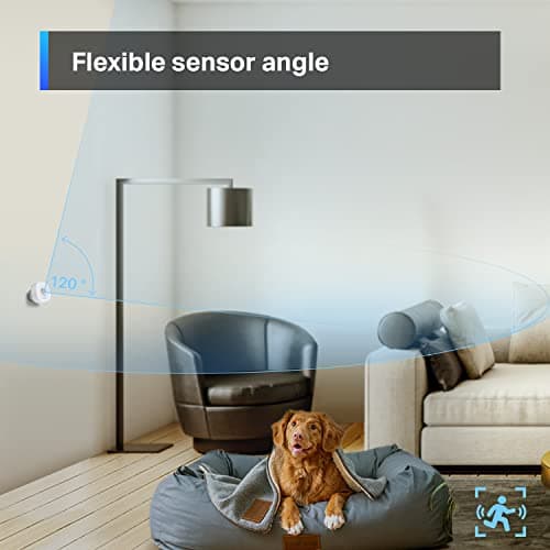 TP-Link Tapo Motion Sensor, Requires Tapo Hub, Long Battery Life w/Sub-1G Low-Power Wireless Protocol, Wide Range Detection, Adjustable Sensitivity, Real-Time Notification, Smart Action, Tapo T100 7
