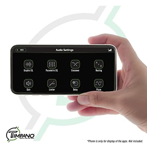 Timpano TPT-SP4BT Bluetooth DSP 4 Output Channel- Full Digital Signal DSP Car Audio Processor - Built-in Voltmeter and Remote Relay 5