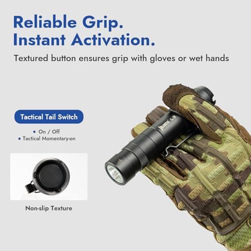 WUBEN L3 Flashlights High Lumens, 3000 Lumens Flash Light Bright Flashlight Rechargeable, Dual-Way USB C Charging 6 Mode, IP68 Handheld Flashlight for Tactical/Outdoor, Tool Gifts for Men 6