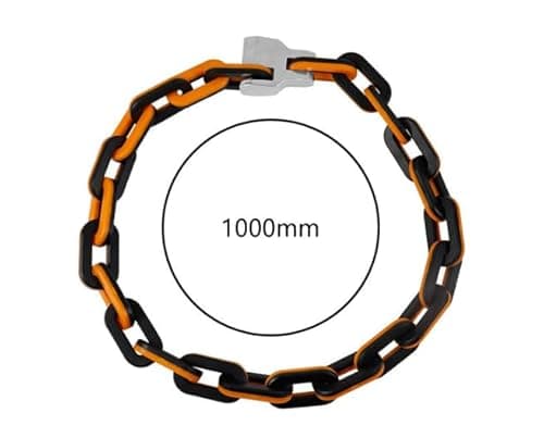 Himiway Bike Chain Lock with Storage Bag, 1000mm, Diameter 10mmColorful Heavy Duty Anti Theft Bike Chain Lock for Bikes, Bicycles,Scooters, Motorcycles, Garage Gate 5