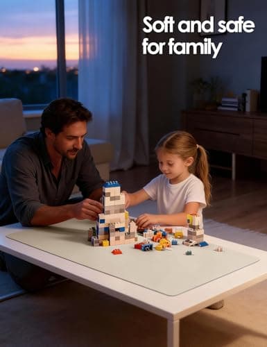 YSAGi Leather Desk Pad Protector, Office Desk Mat, Large Mouse Pad, Non-Slip PU Leather Desk Blotter, Waterproof Laptop Desk Writing Pad for Office and Home (23.6" x 13.8", Eggshell) 7