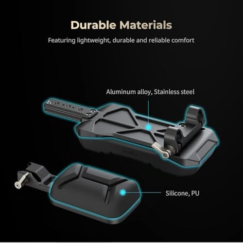 SmallRig Universal 15mm Shoulder Pad Support, Shoulder Mount Rig with 15mm Dual Rod Clamp & Back Pad 5153 6