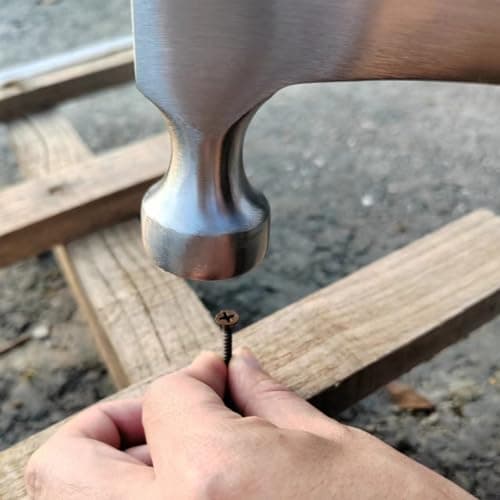 BUSKPOK Drywall Hammer Hatchet, 14 oz Wall Board Tool with Milled Face 6
