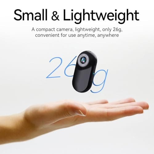 Xilecam Mini Action Camera - 1080P Sports Vlogging Camera with 32GB Card, Multi-Function Accessory 5