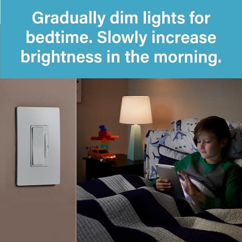 Legrand Radiant® Wi-Fi Matter Smart LED Dimmer, Effortless Setup, Enhanced Compatibility with Apple HomeKit, Google Home, Alexa & SmartThings, Easy Wi-Fi Connectivity with Matter, Pack of 1 7
