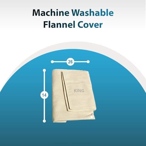 Professional Grade Heating Pad with Automatic Moist Heat by Thermotech, High-Heat Heating pad for Deep Penetrating Heat - 2nd Gen Version (Extra Large King Digital - 26" by 14") 4