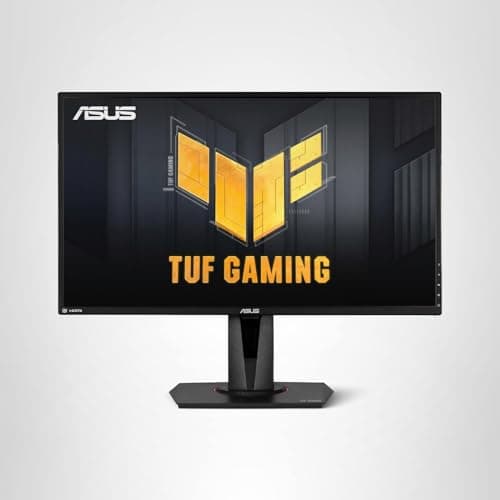 ASUS TUF Gaming 27" 2K HDR Gaming Monitor (VG27AQ) - QHD (2560 x 1440), 165Hz (Supports 144Hz), 1ms, Extreme Low Motion Blur, Speaker, G-SYNC Compatible, VESA Mountable, DisplayPort, HDMI,Black 8
