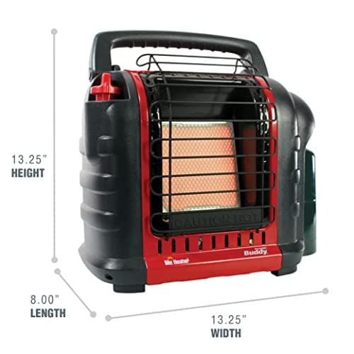 9,000 BTU Portable Buddy Radiant Propane Heater 3