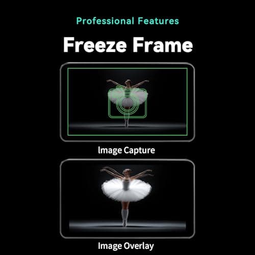 Portkeys LH7P 7inch Camera Monitor 1000nit High Brightness 1920 x 1080 IPS Touchscreen Monitor, with Built-in Wireless Module, Support Stretch Effects, 3D LUT Output for DSLR Cameras (Black) 8