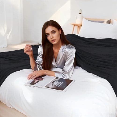 ONDAN Electric Heated Blanket 50"x60" Throw Size Flannel Heated Blanket, Cozy & Warm for All Night, 5 Heat Settings & 3 Hours Auto Off, Machine Washable, Iron Grey 6