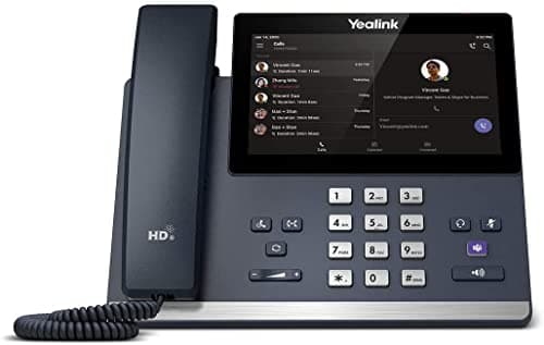 Yealink MP56-TEAMS Edition Desk IP Phone 7" Touch Screen, PoE, Power Adapter Not Included 7